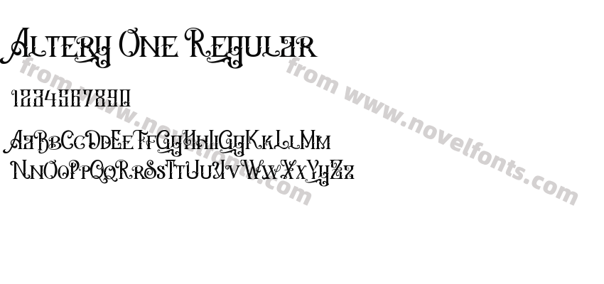 Altery One RegularPreview