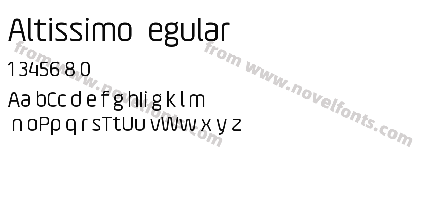 Altissimo RegularPreview