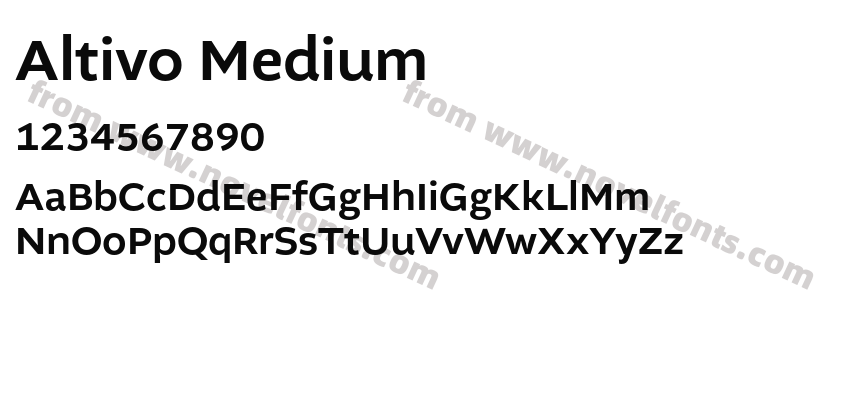 Altivo MediumPreview