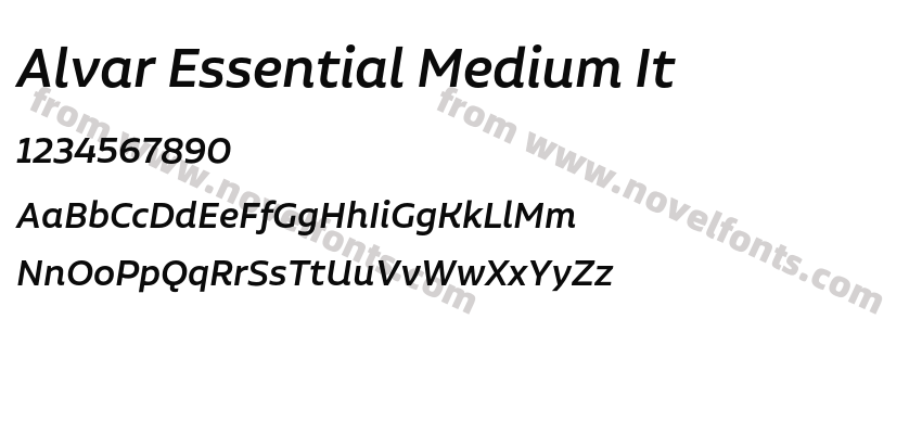 Alvar Essential Medium ItPreview