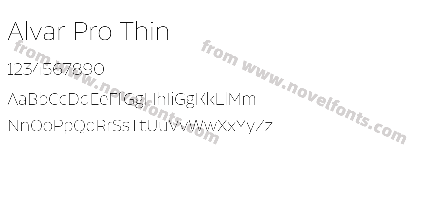 Alvar Pro ThinPreview
