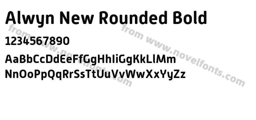 Alwyn New Rounded BoldPreview