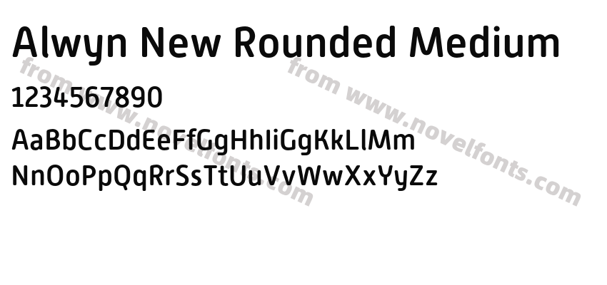 Alwyn New Rounded MediumPreview