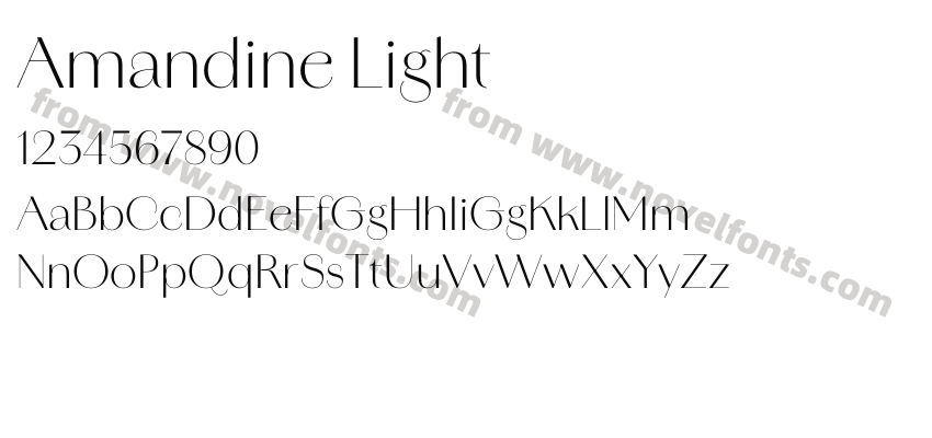 Amandine LightPreview