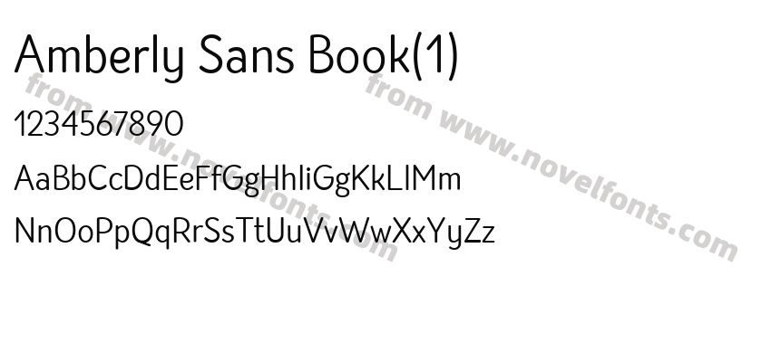 Amberly Sans Book(1)Preview