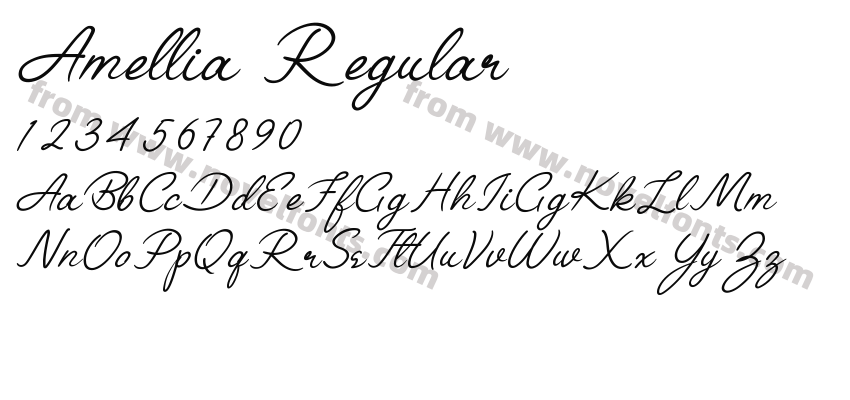 Amellia RegularPreview