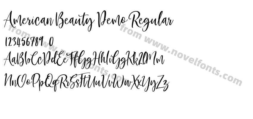 American Beauty Demo RegularPreview