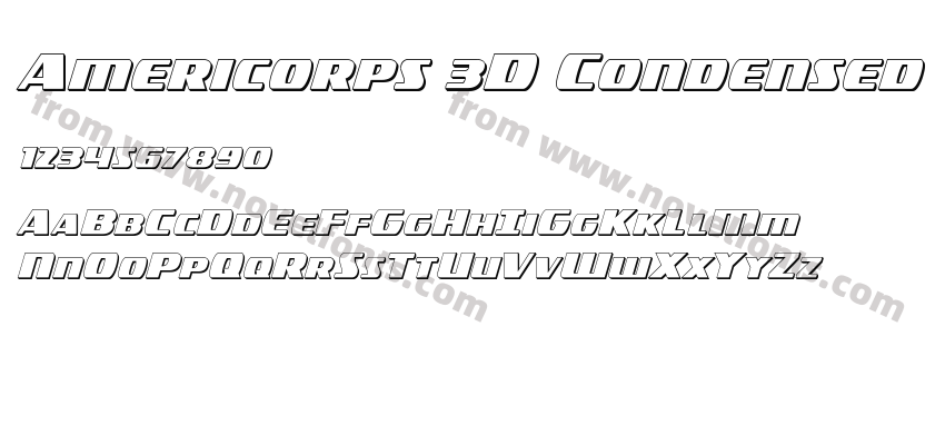 Americorps 3D CondensedPreview