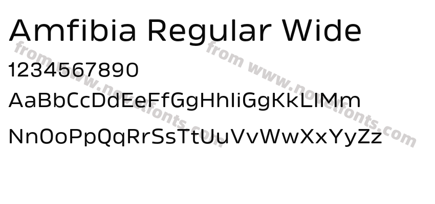 Amfibia Regular WidePreview