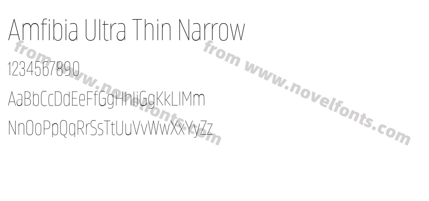 Amfibia Ultra Thin NarrowPreview