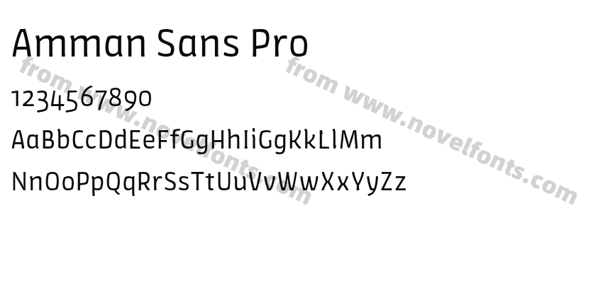 Amman Sans ProPreview
