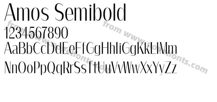 Amos SemiboldPreview