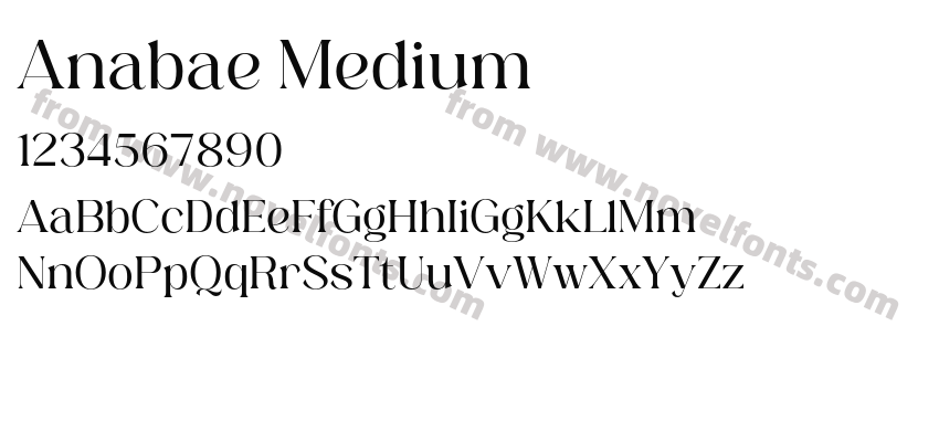 Anabae MediumPreview