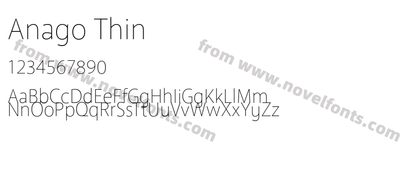 Anago ThinPreview