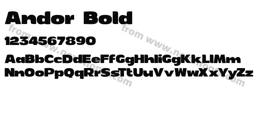 Andor BoldPreview