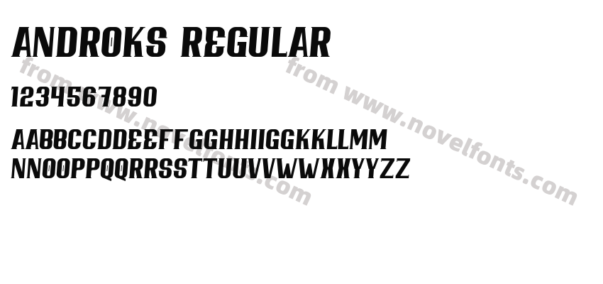 Androks RegularPreview
