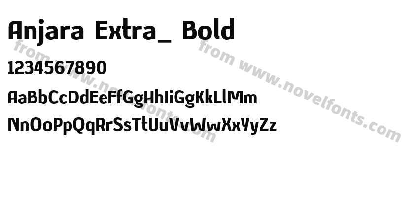 Anjara Extra_ BoldPreview