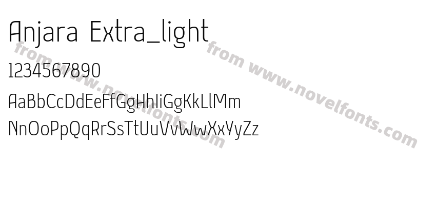 Anjara Extra_lightPreview