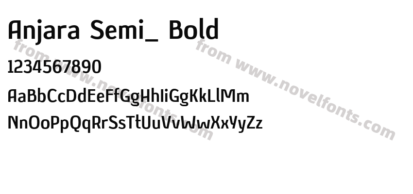 Anjara Semi_ BoldPreview