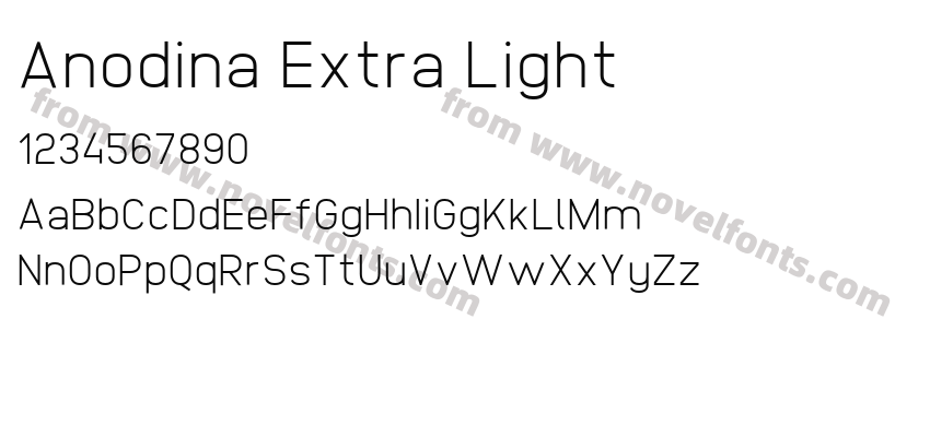 Anodina Extra LightPreview