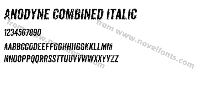 Anodyne Combined ItalicPreview