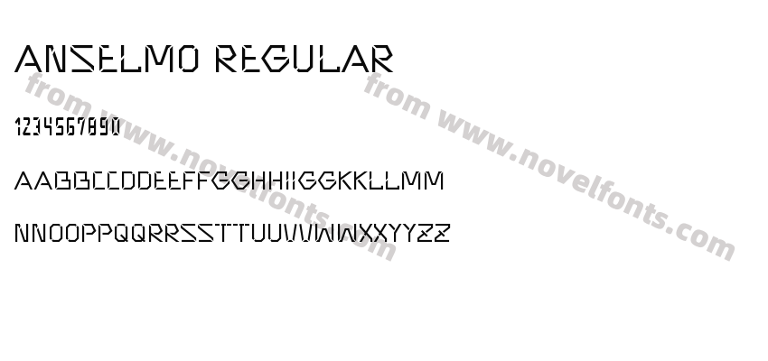 Anselmo RegularPreview