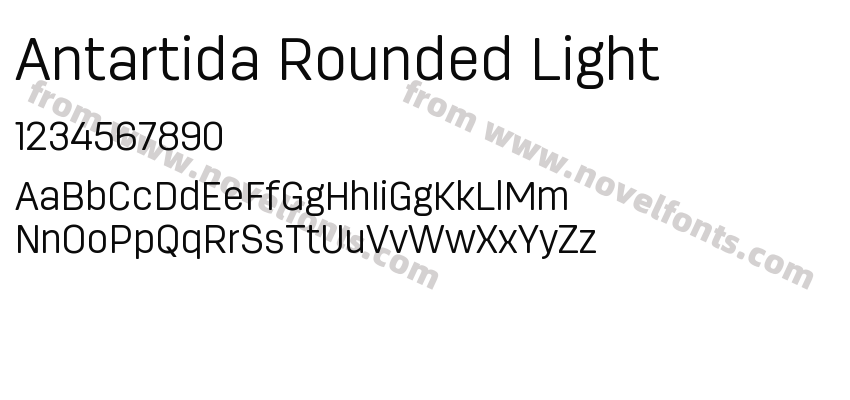 Antartida Rounded LightPreview