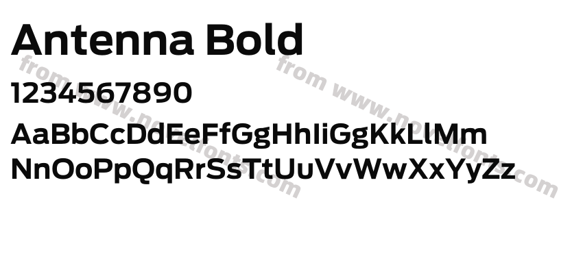 Antenna BoldPreview