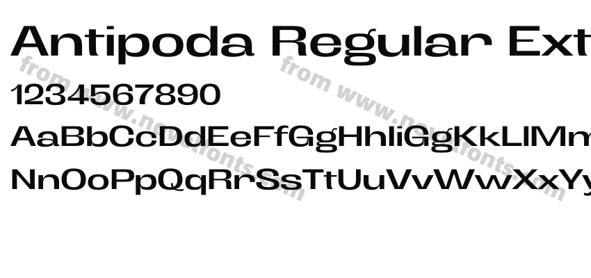 Antipoda Regular ExtendedPreview