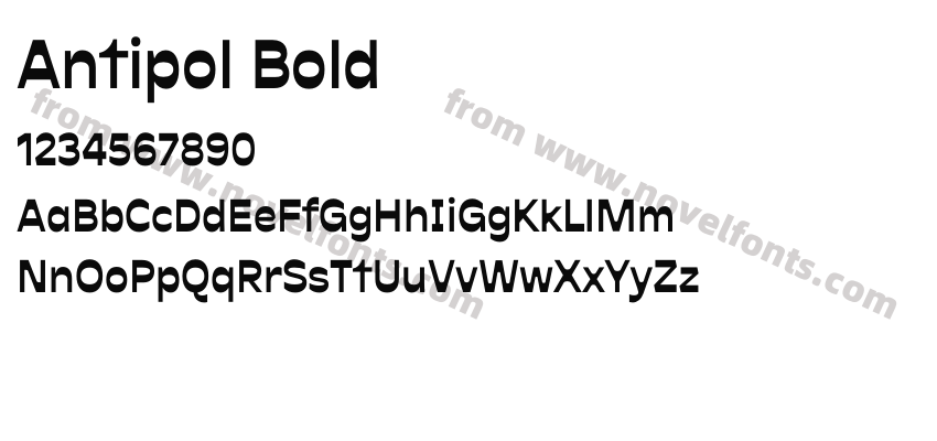 Antipol BoldPreview