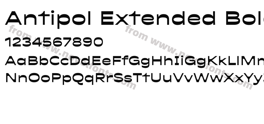 Antipol Extended BoldPreview