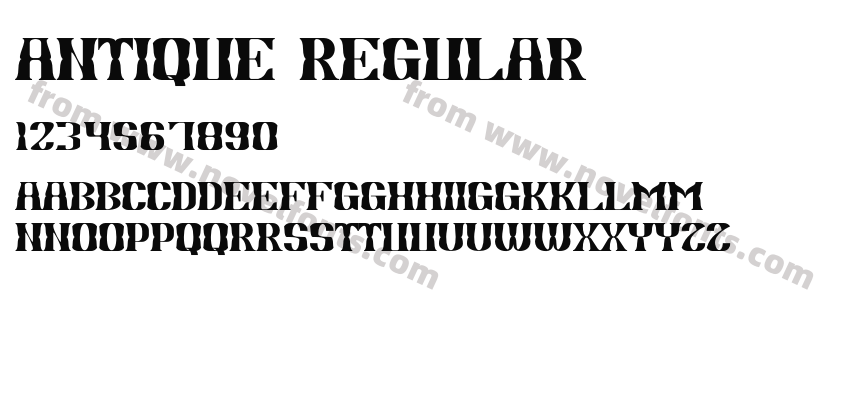 Antique RegularPreview