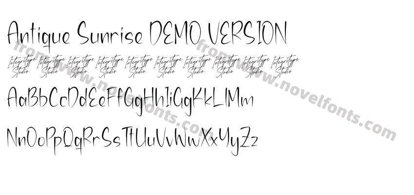 Antique Sunrise DEMO VERSIONPreview