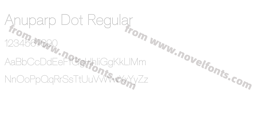 Anuparp Dot RegularPreview