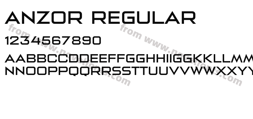 Anzor RegularPreview