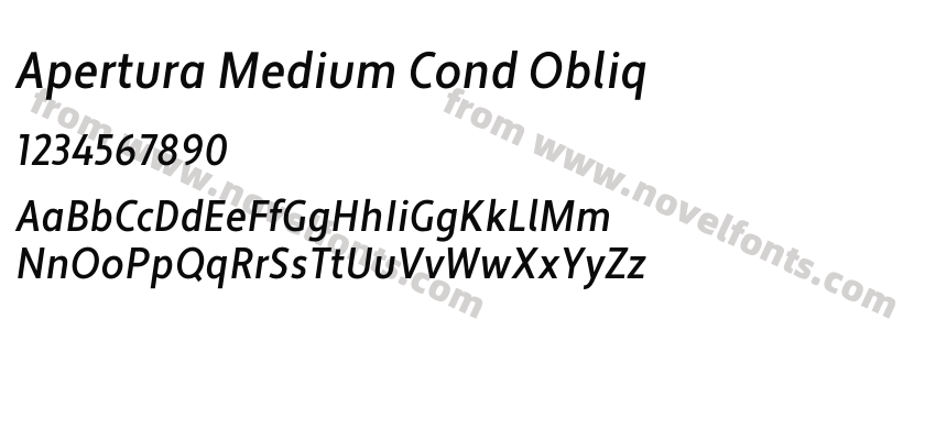 Apertura Medium Cond ObliqPreview