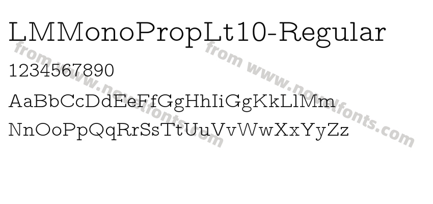 LMMonoPropLt10-RegularPreview
