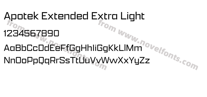Apotek Extended Extra LightPreview