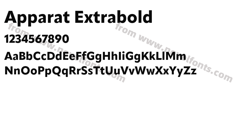 Apparat ExtraboldPreview