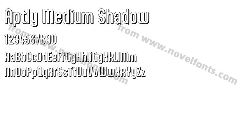 Aptly Medium ShadowPreview