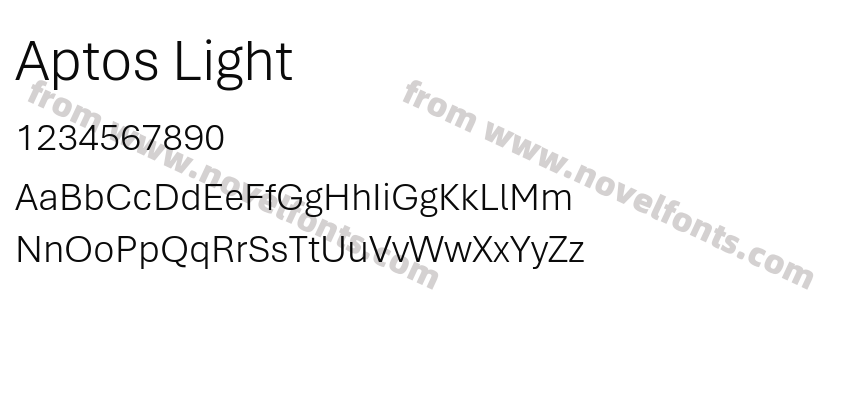 Aptos LightPreview