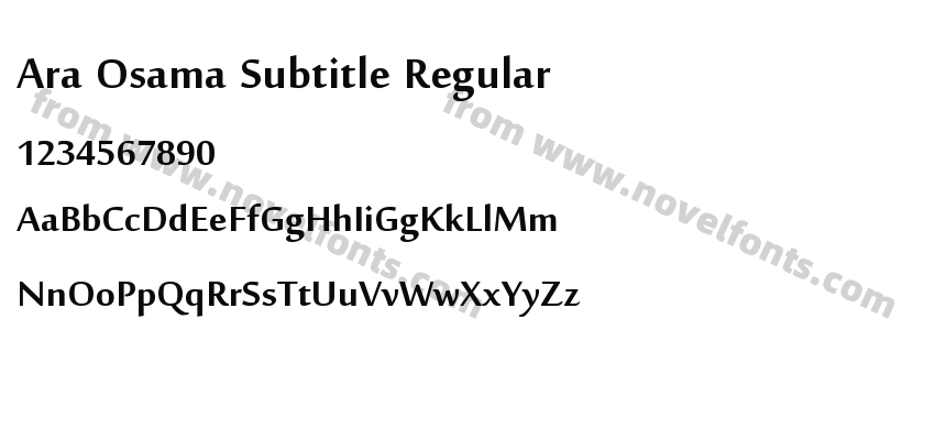 Ara Osama Subtitle RegularPreview