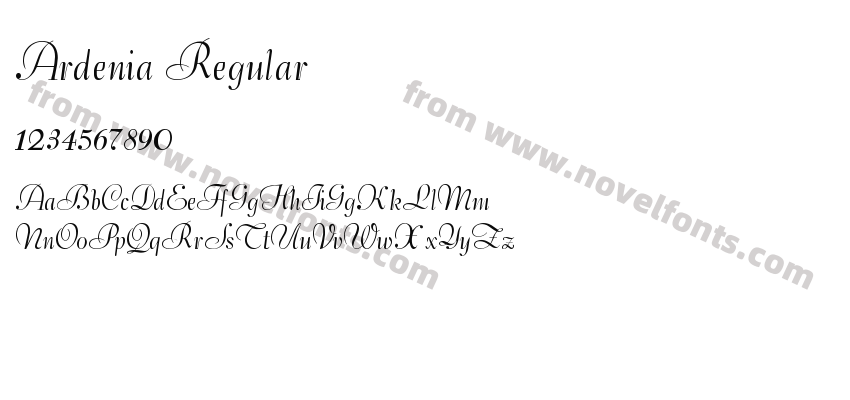 Ardenia RegularPreview