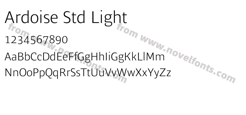 Ardoise Std LightPreview