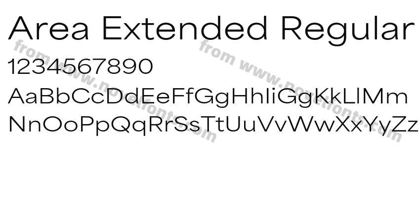 Area Extended RegularPreview