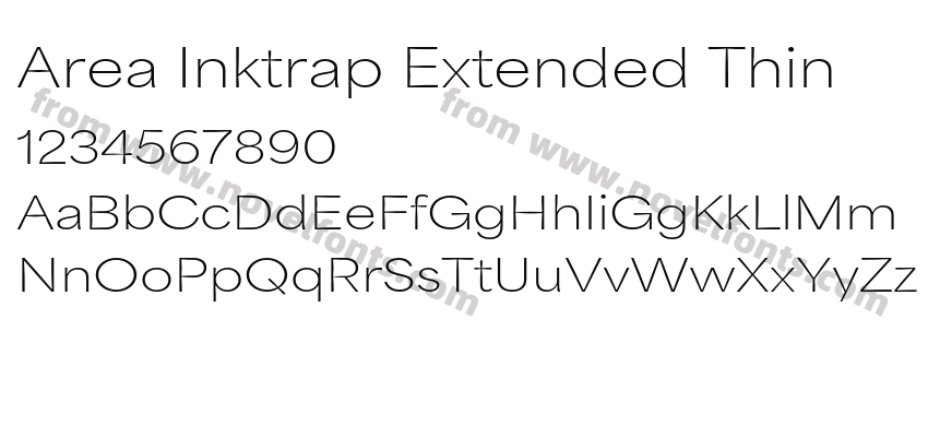 Area Inktrap Extended ThinPreview