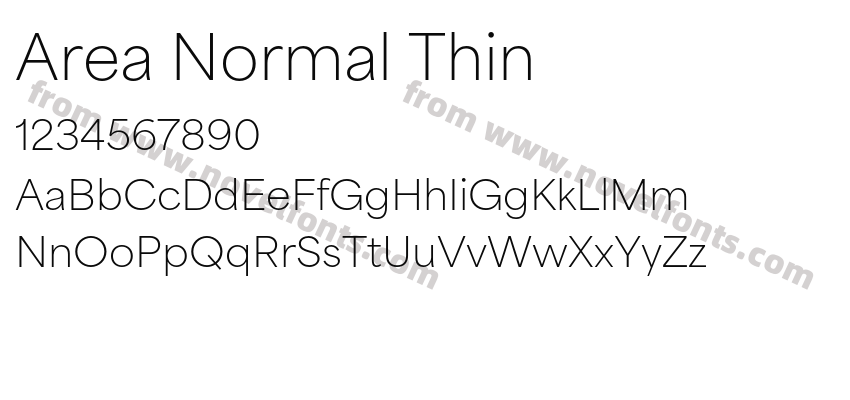 Area Normal ThinPreview