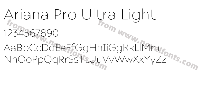 Ariana Pro Ultra LightPreview