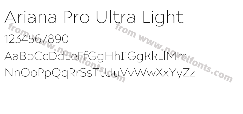 Ariana Pro Ultra LightPreview