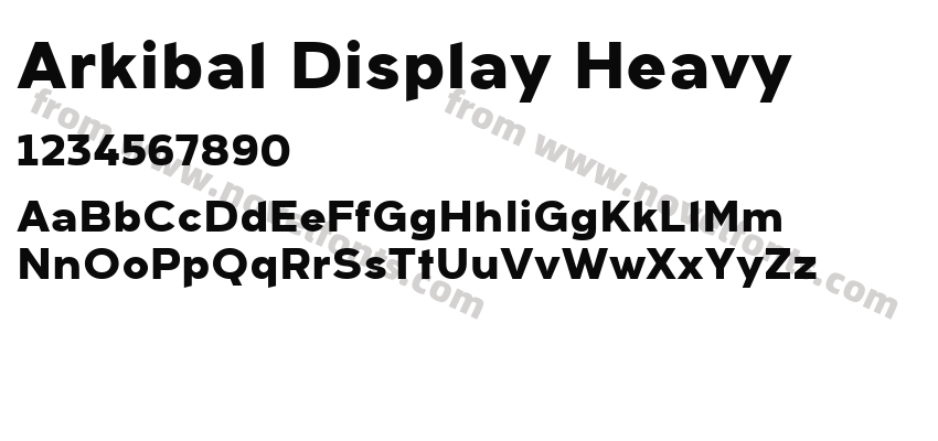 Arkibal Display HeavyPreview